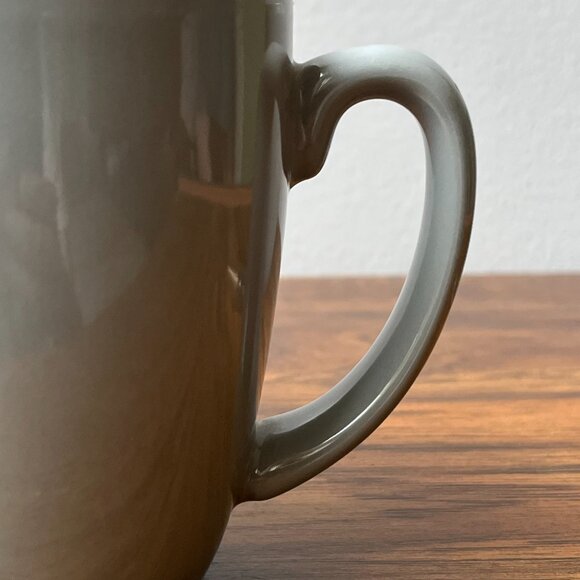 2 Stoneware Coffee Mugs Corelle Coordinate Grey 12 oz - Picture 5 of 9